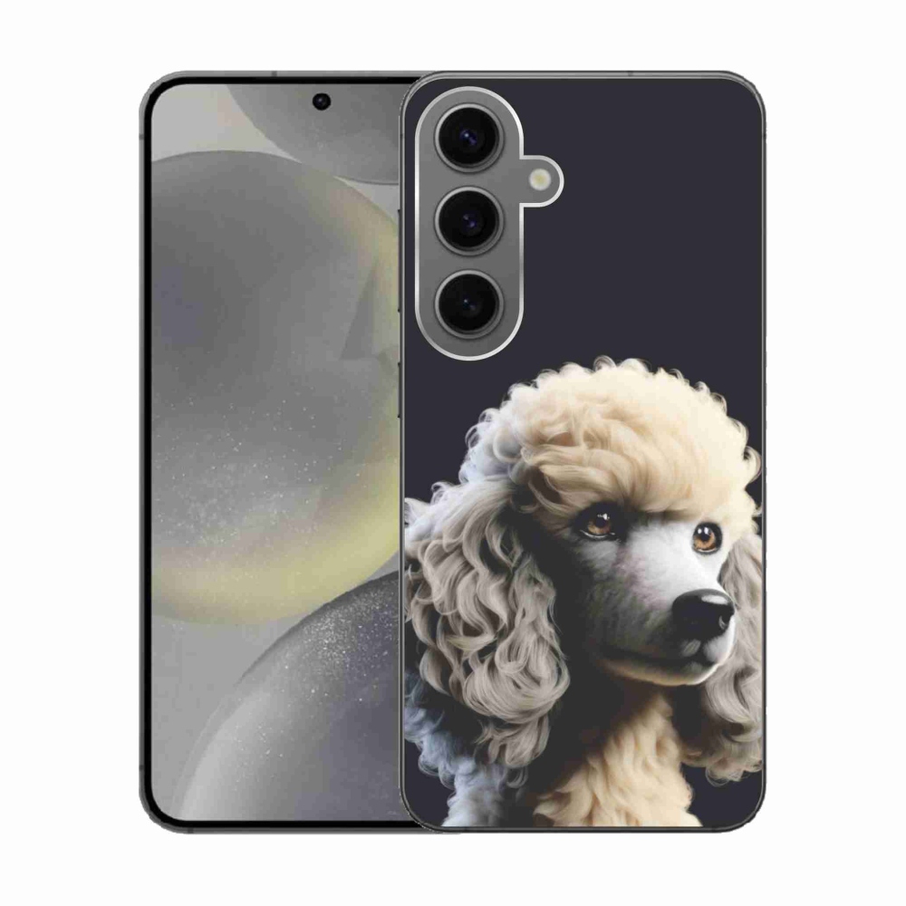 Gélový kryt mmCase na Samsung Galaxy S24 - pudel