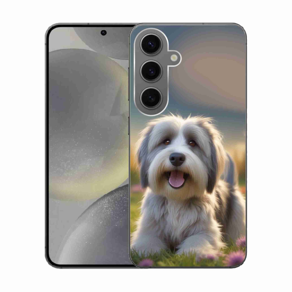 Gélový kryt mmCase na Samsung Galaxy S24 - roztomilý havanský psík