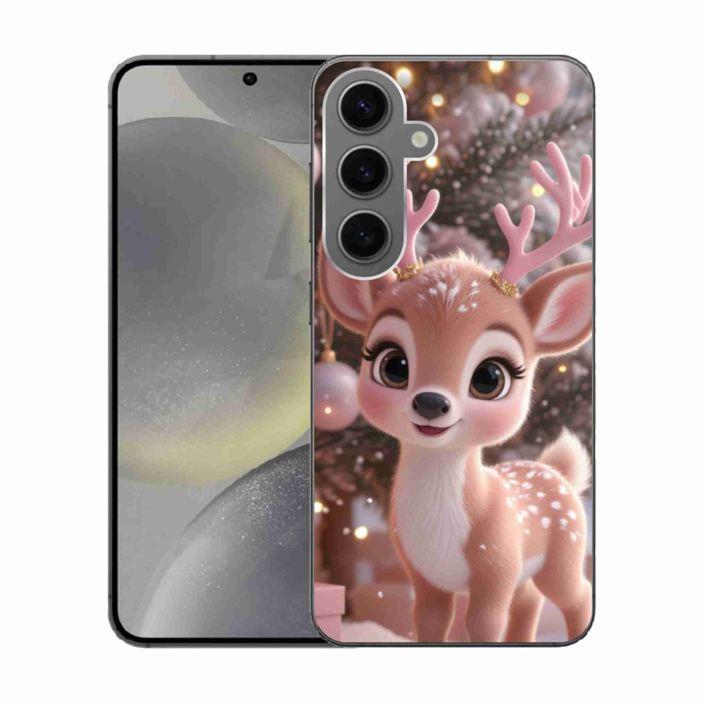 Gélový kryt mmCase na Samsung Galaxy S24 - roztomilý sob