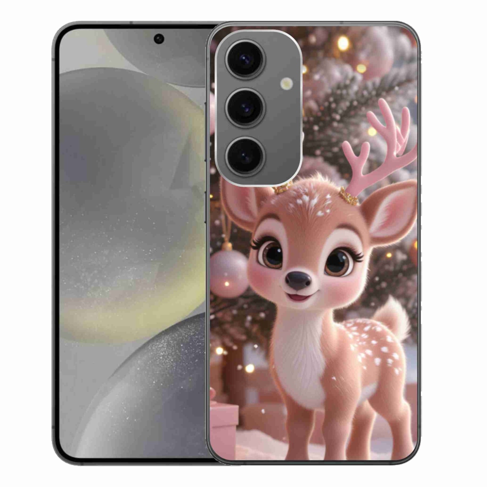 Gélový kryt mmCase na Samsung Galaxy S24+ - roztomilý sob