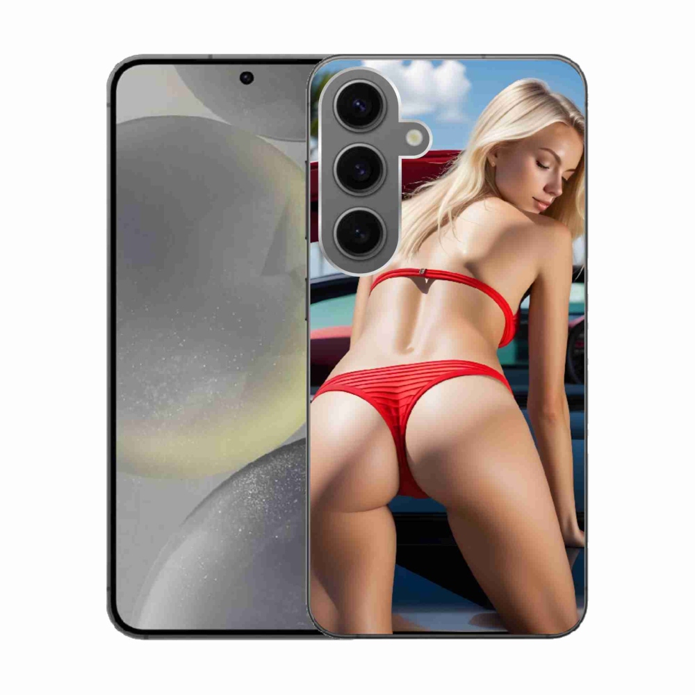 Gélový kryt mmCase Samsung Galaxy S24 - sexy žena 2