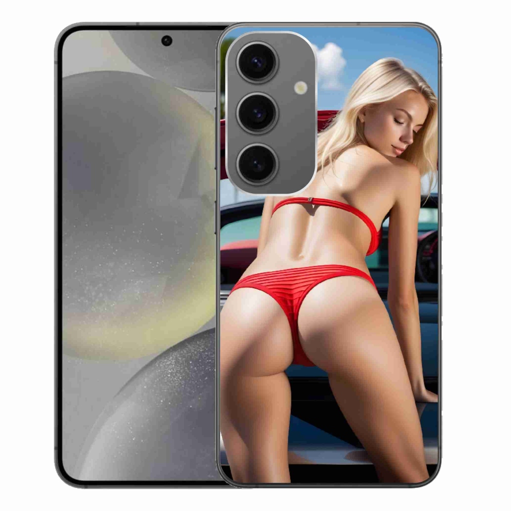 Gélový kryt mmCase Samsung Galaxy S24+ - sexy žena 2