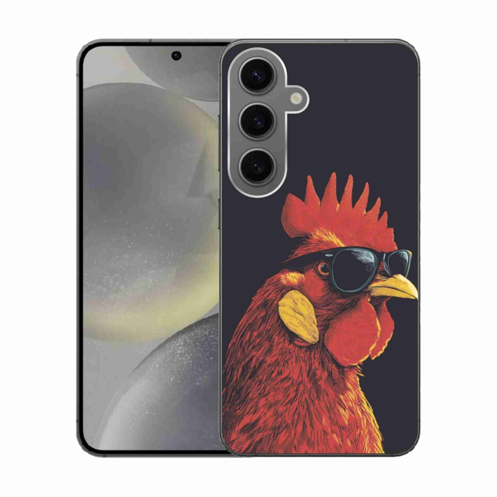 Gélový kryt mmCase na Samsung Galaxy S24 - štýlový kohút