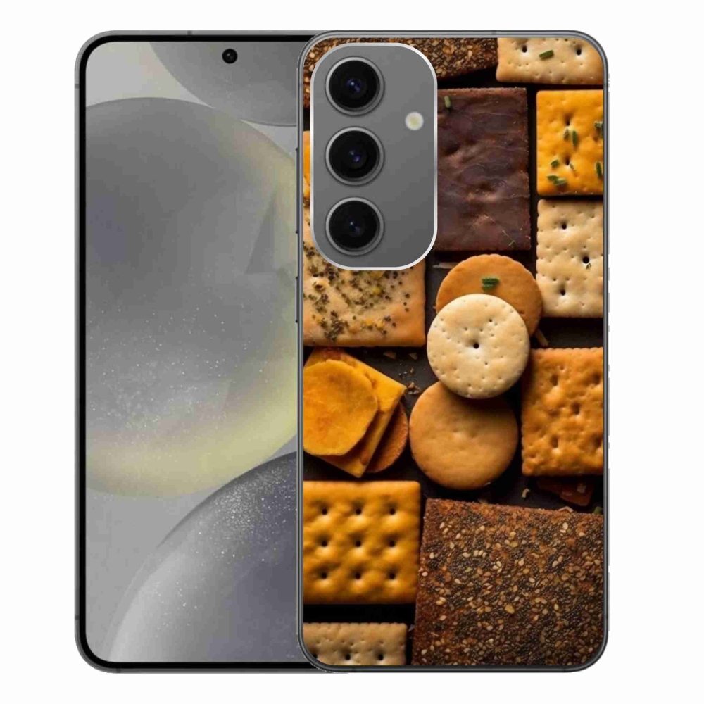 Gélový kryt mmCase na Samsung Galaxy S24+ - sušienky