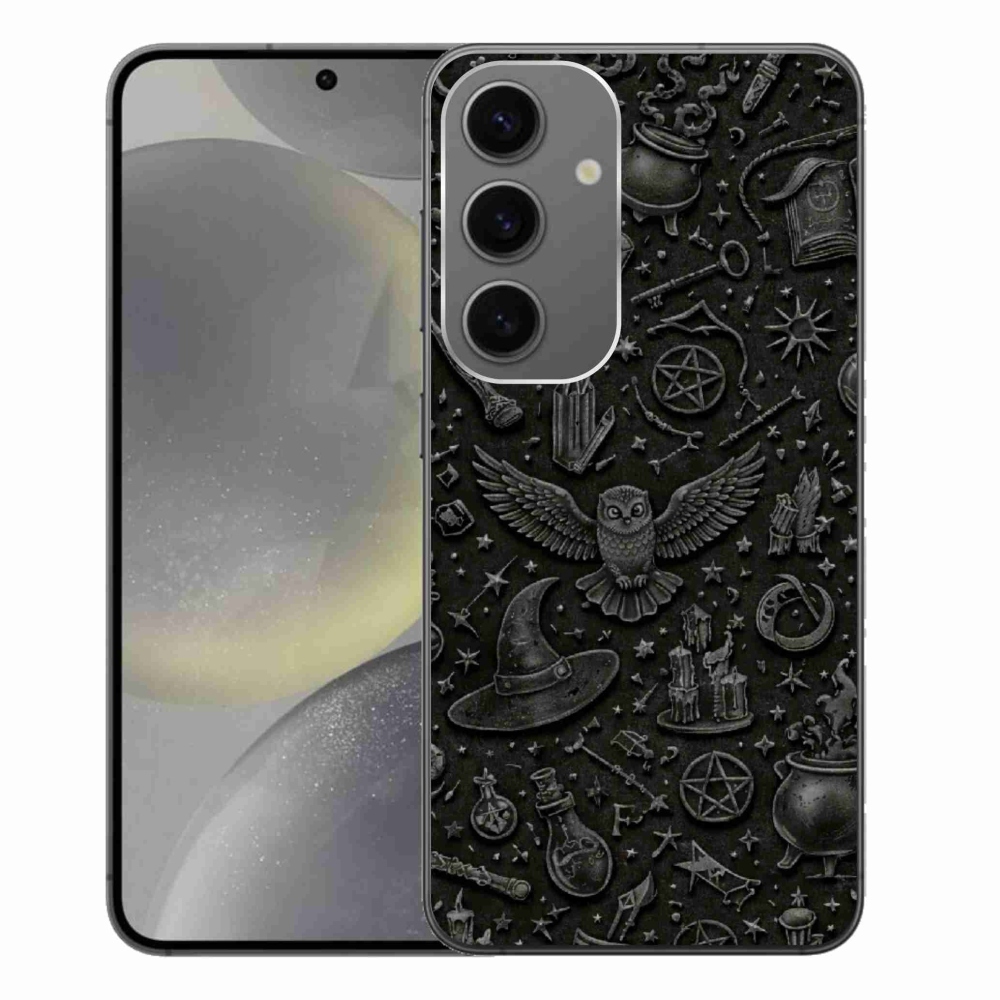 Gélový kryt mmCase na Samsung Galaxy S24+ - tmavý magický svet