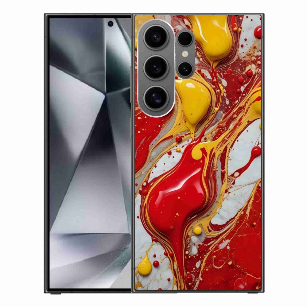 Gélový kryt mmCase na Samsung Galaxy S24 Ultra - abstraktný motív 42