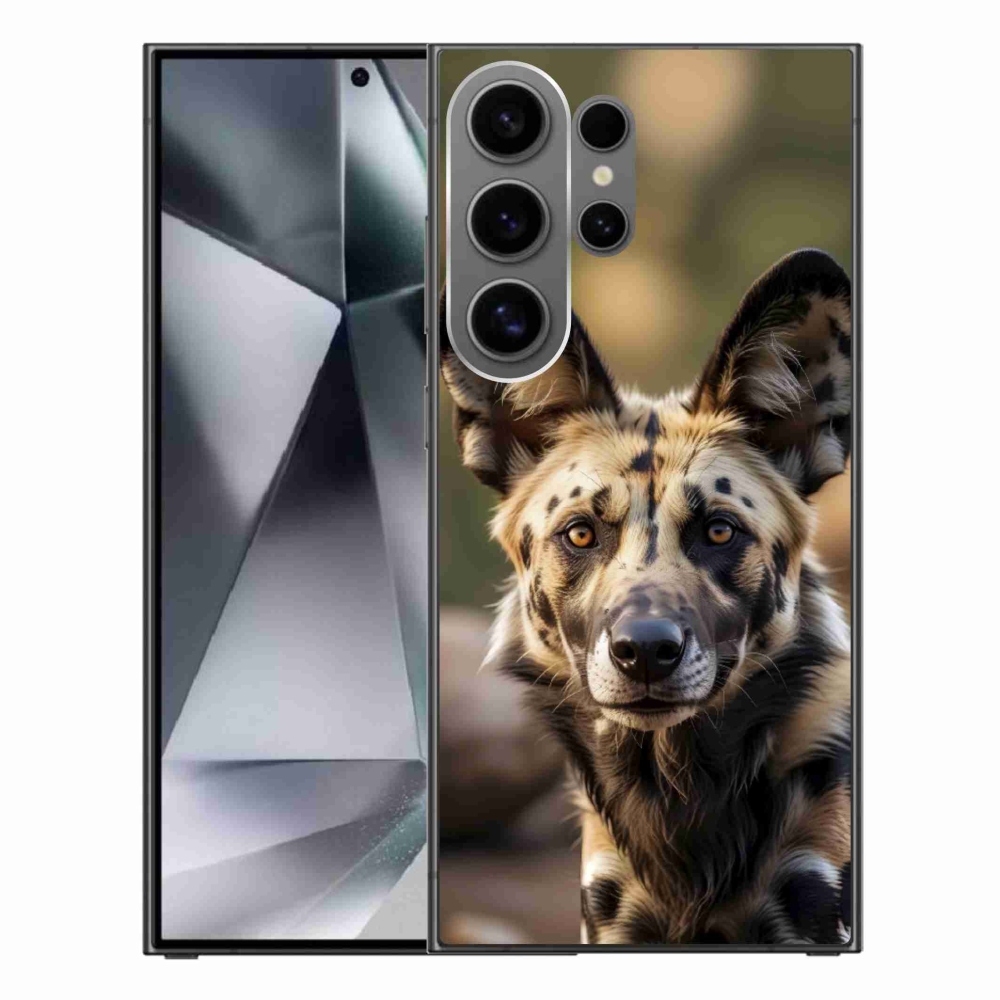 Gélový kryt mmCase Samsung Galaxy S24 Ultra - africký divoký pes