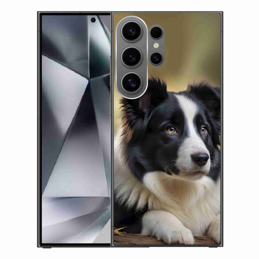 Gélový kryt mmCase na Samsung Galaxy S24 Ultra - border kólia 2