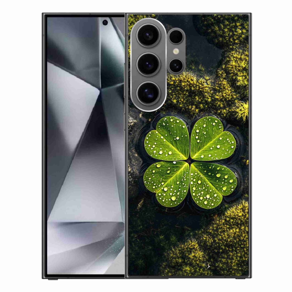 Gélový kryt mmCase na Samsung Galaxy S24 Ultra - štvorlístok