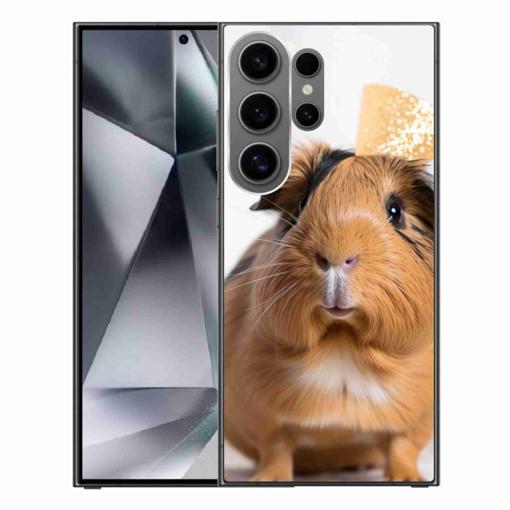 Gélový kryt mmCase na Samsung Galaxy S24 Ultra - hnedé morča