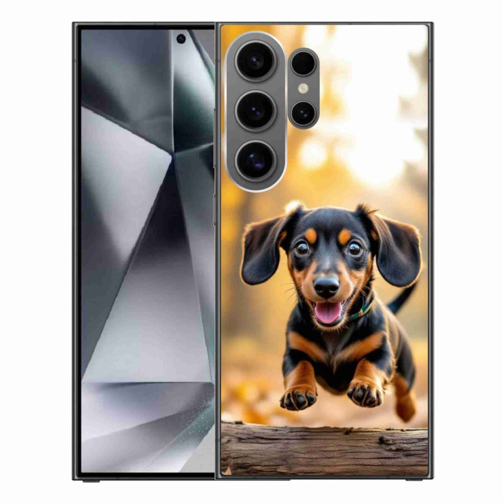 Gélový kryt mmCase na Samsung Galaxy S24 Ultra - jazvečík 2