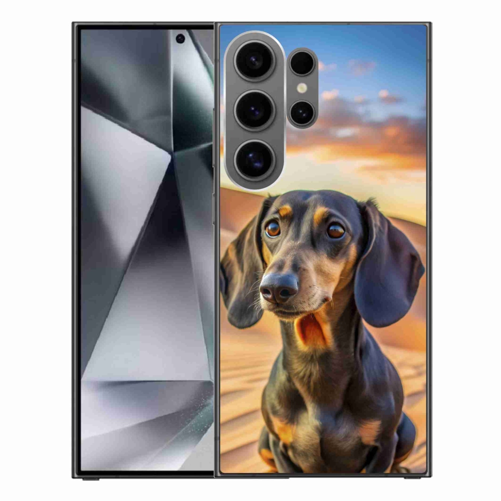 Gélový kryt mmCase na Samsung Galaxy S24 Ultra - jazvečík 3