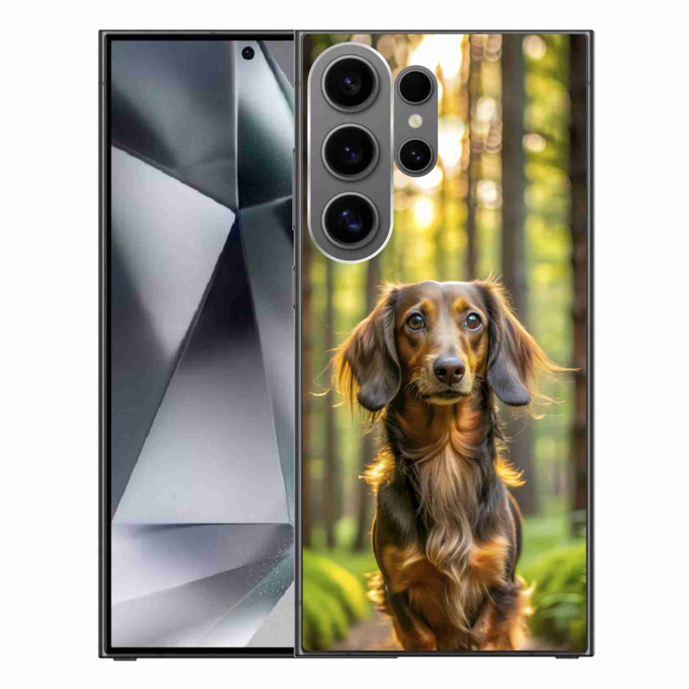 Gélový kryt mmCase na Samsung Galaxy S24 Ultra - jazvečík 4