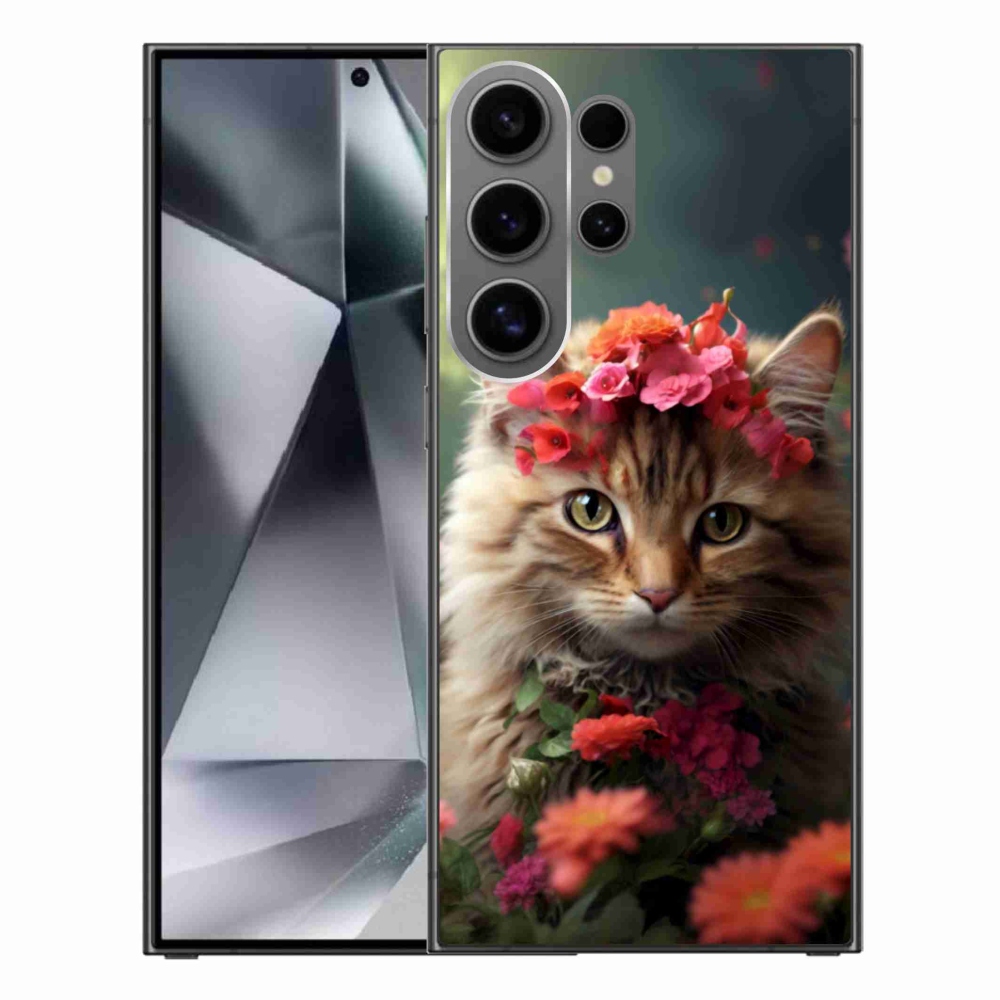 Gélový kryt mmCase na Samsung Galaxy S24 Ultra - mačacia princezná