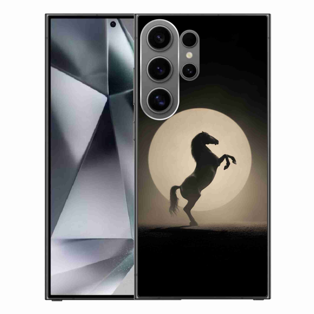 Gélový kryt mmCase na Samsung Galaxy S24 Ultra - kôň v siluete