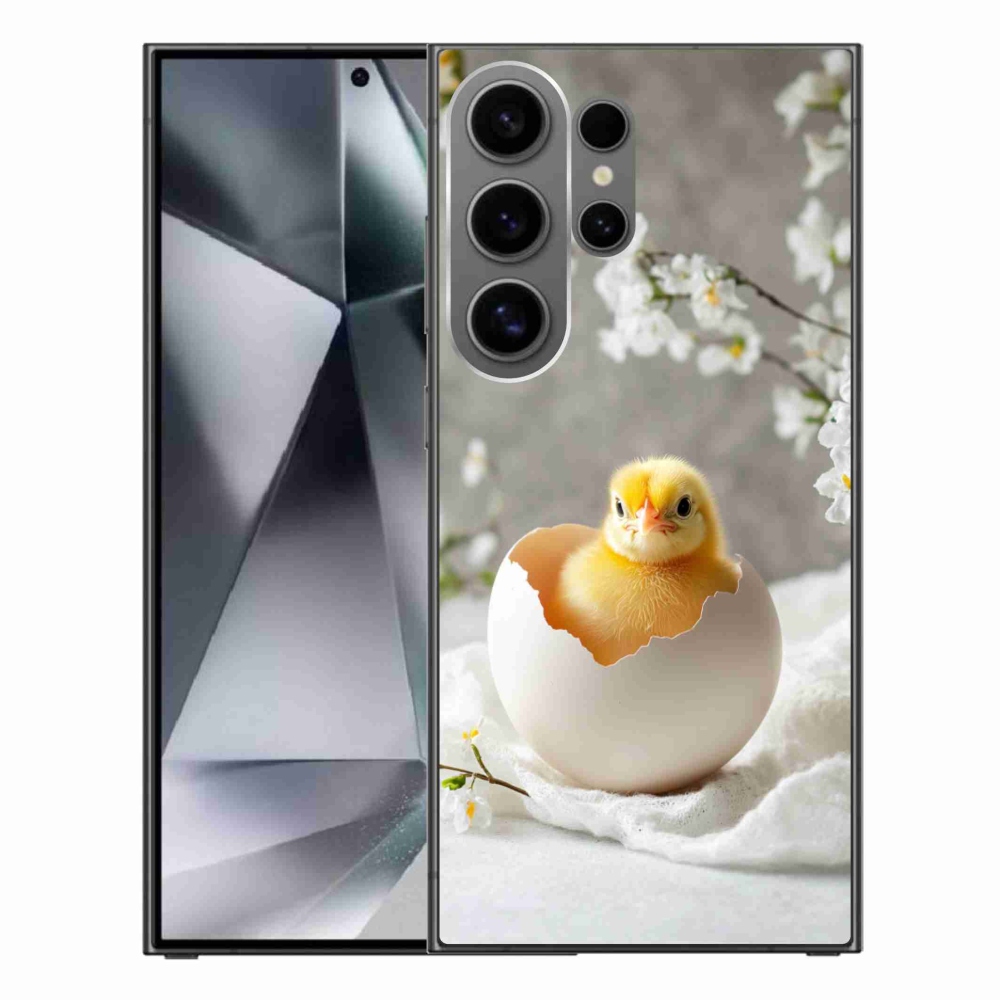 Gélový kryt mmCase na Samsung Galaxy S24 Ultra - kuriatko