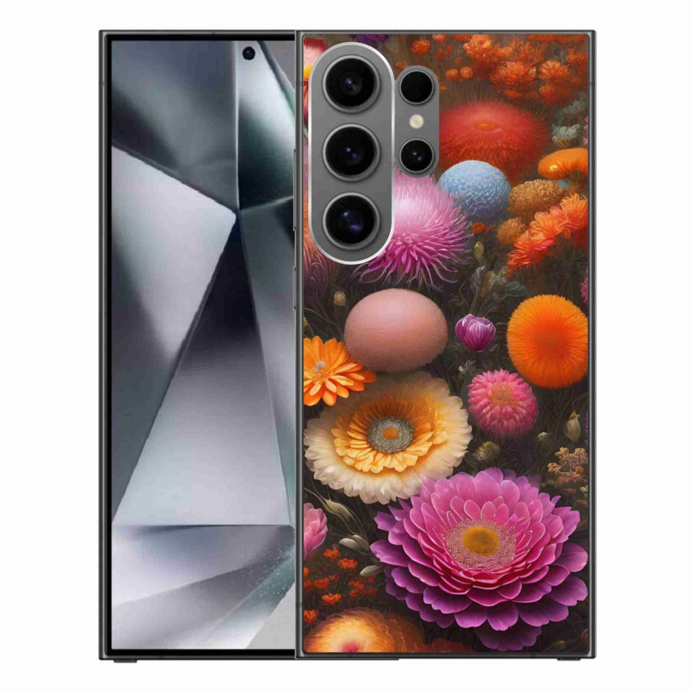 Gélový kryt mmCase na Samsung Galaxy S24 Ultra - kvetinová kompozícia