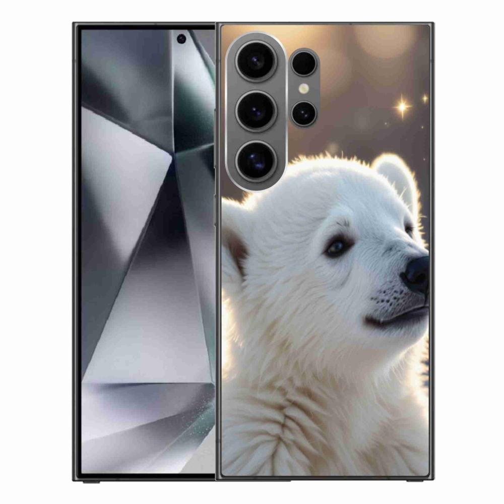 Gélový kryt mmCase na Samsung Galaxy S24 Ultra - ľadový medveď