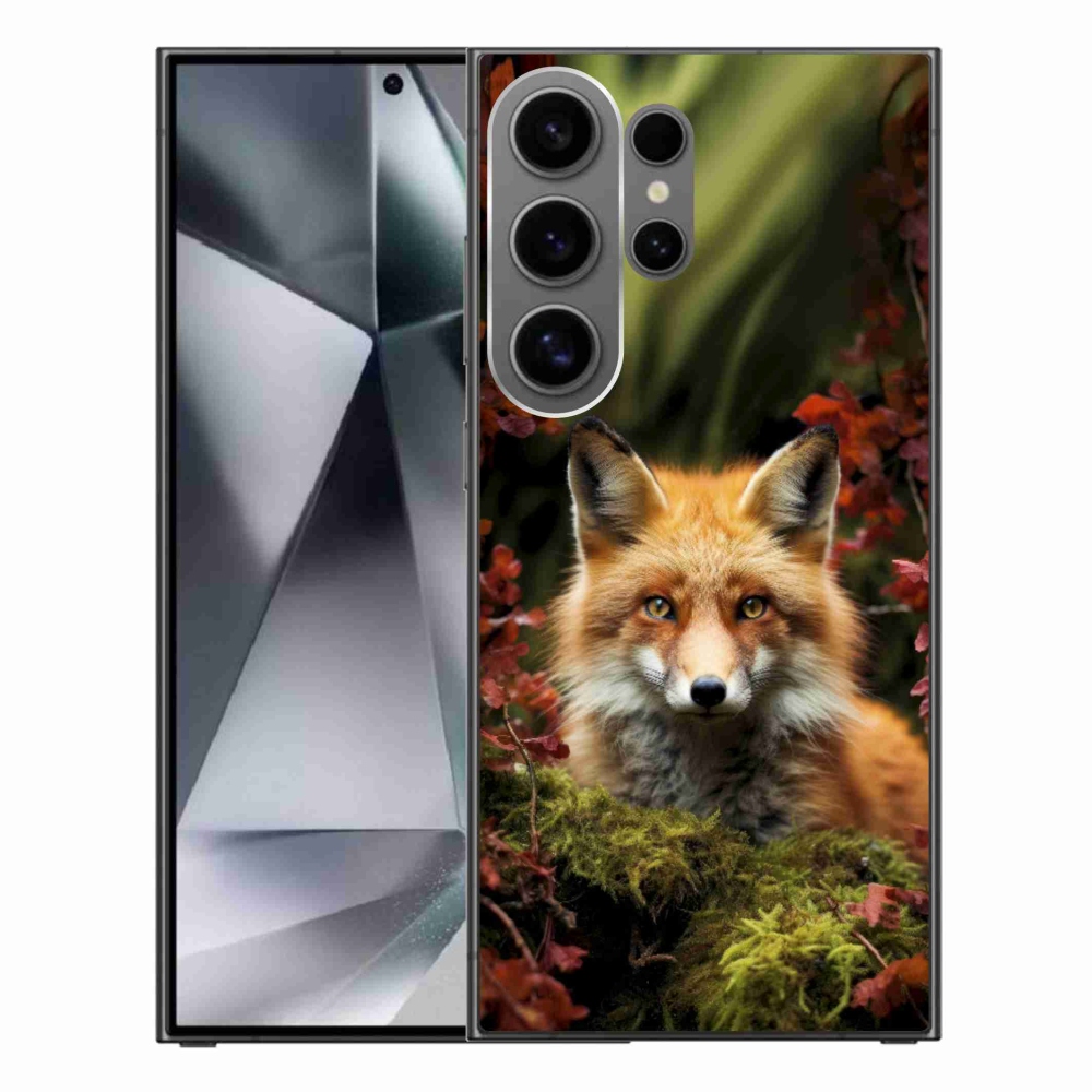 Gélový kryt mmCase na Samsung Galaxy S24 Ultra - líška v lese