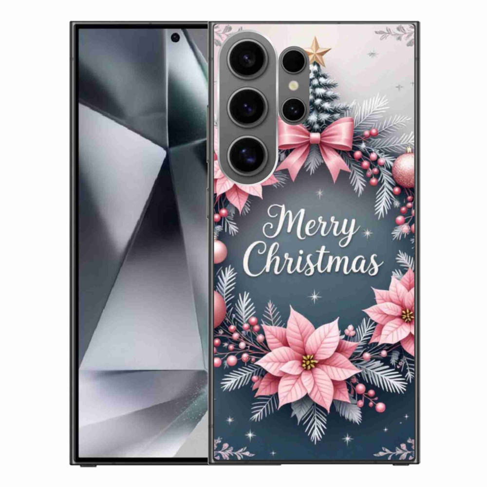 Gélový kryt mmCase na Samsung Galaxy S24 Ultra - merry christmas