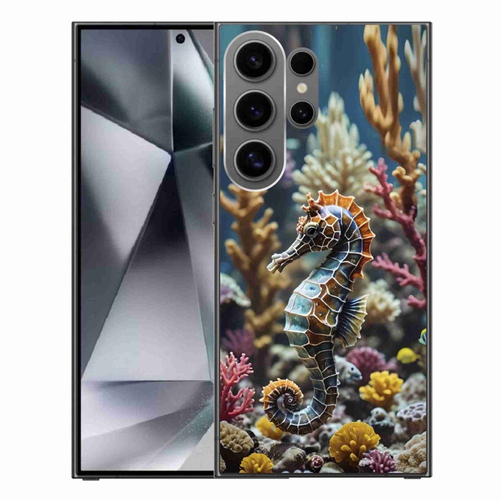 Gélový kryt mmCase na Samsung Galaxy S24 Ultra - morský koník 2