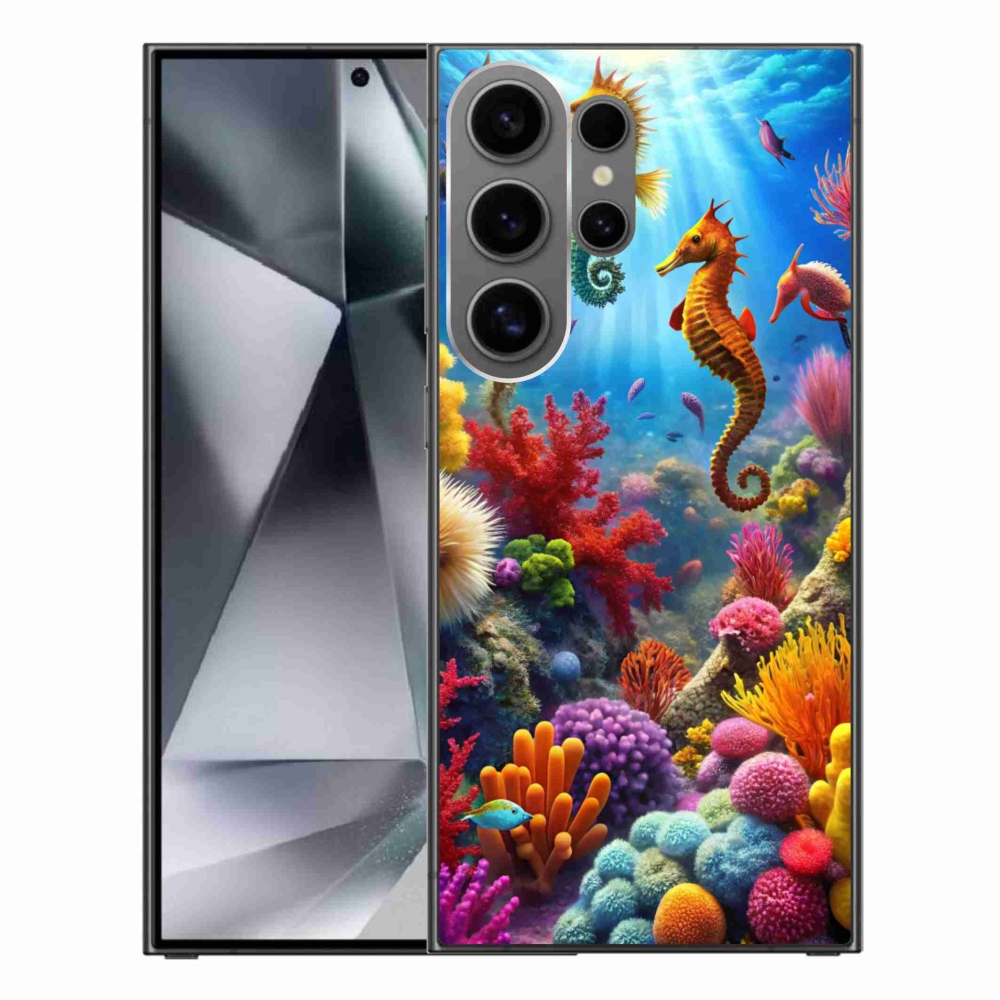 Gélový kryt mmCase na Samsung Galaxy S24 Ultra - morský svet 3