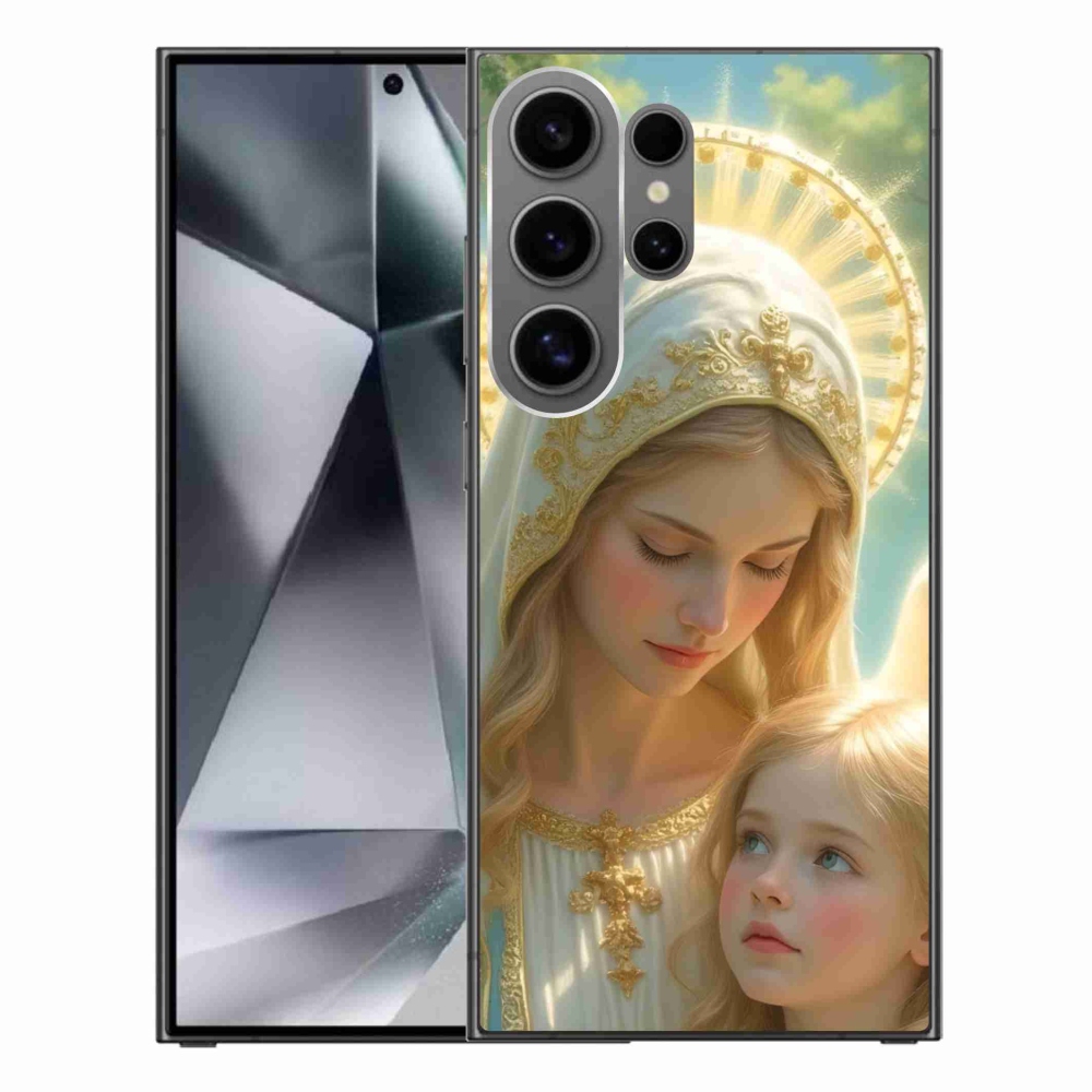 Gélový kryt mmCase na Samsung Galaxy S24 Ultra - náboženský motív 2