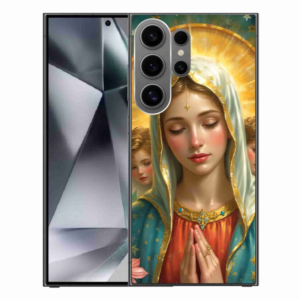 Gélový kryt mmCase na Samsung Galaxy S24 Ultra - náboženský motív 3