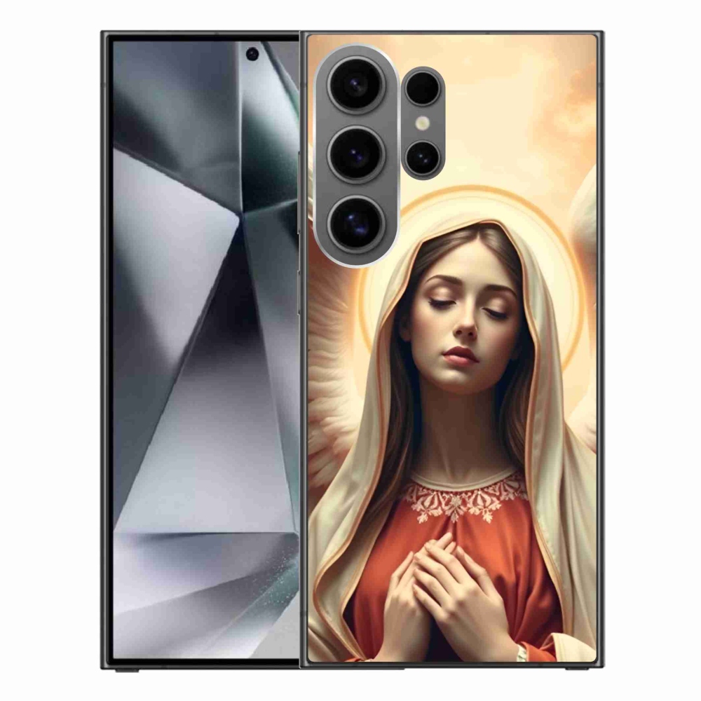 Gélový kryt mmCase na Samsung Galaxy S24 Ultra - náboženský motív