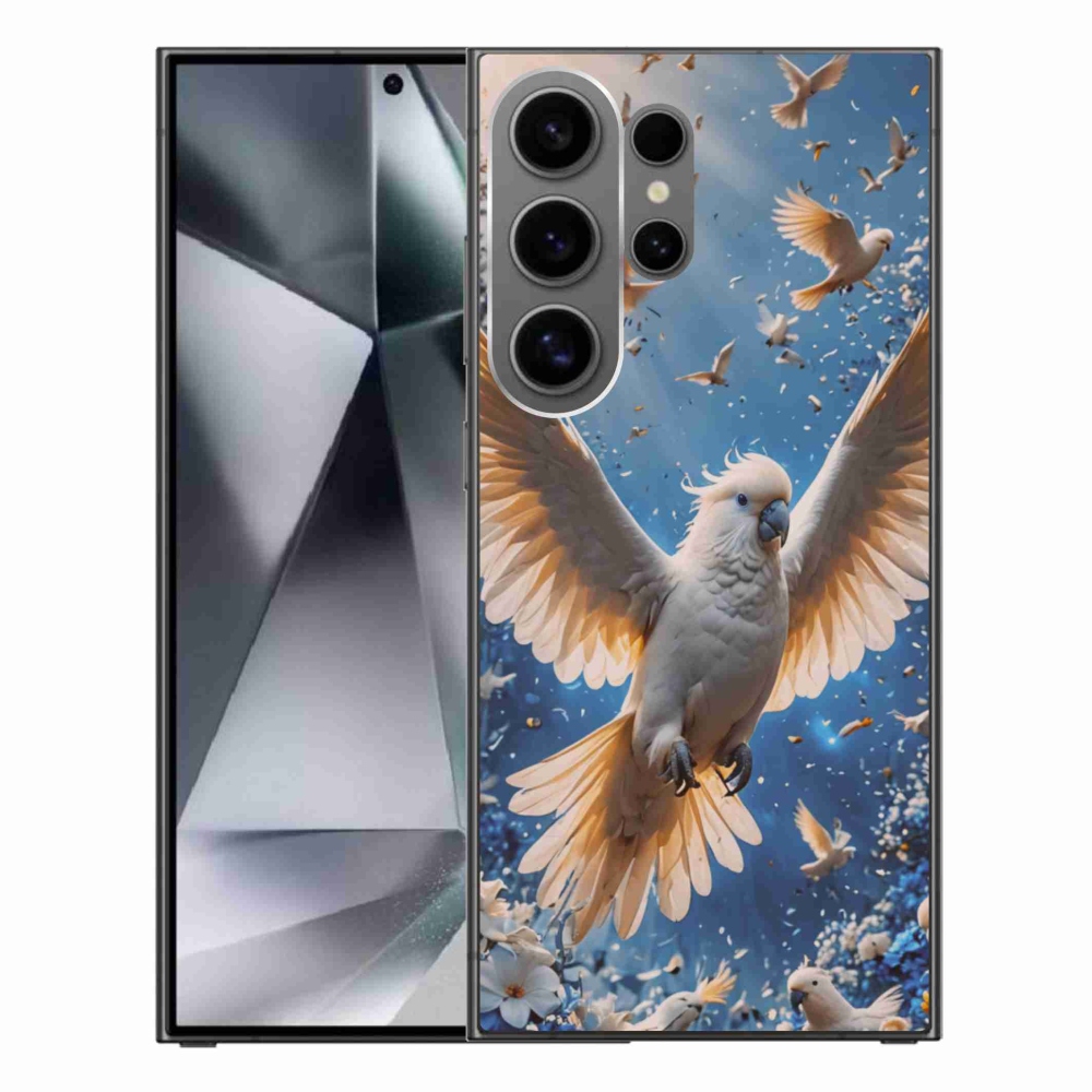 Gélový kryt mmCase na Samsung Galaxy S24 Ultra - papagáj kakadu