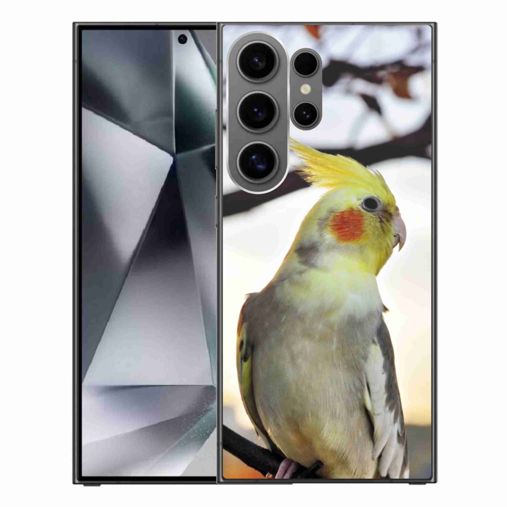 Gélový kryt mmCase na Samsung Galaxy S24 Ultra - papagáj korela