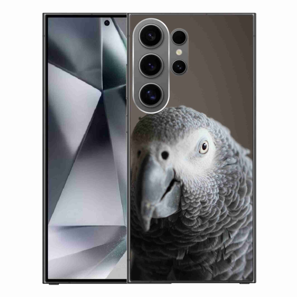 Gélový kryt mmCase na Samsung Galaxy S24 Ultra - papagáj žako 2
