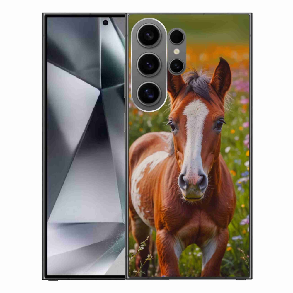 Gélový kryt mmCase na Samsung Galaxy S24 Ultra - roztomilé žriebä