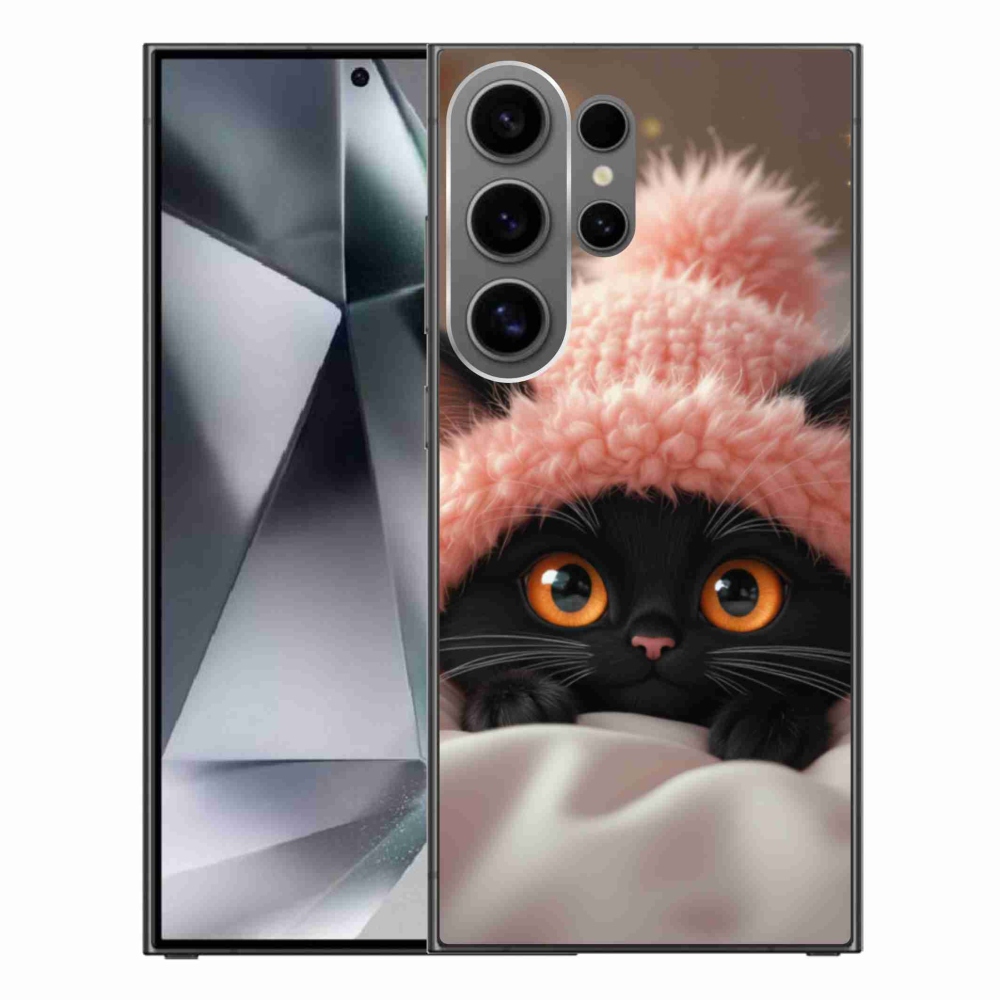Gélový kryt mmCase na Samsung Galaxy S24 Ultra - roztomilé mačiatko 7