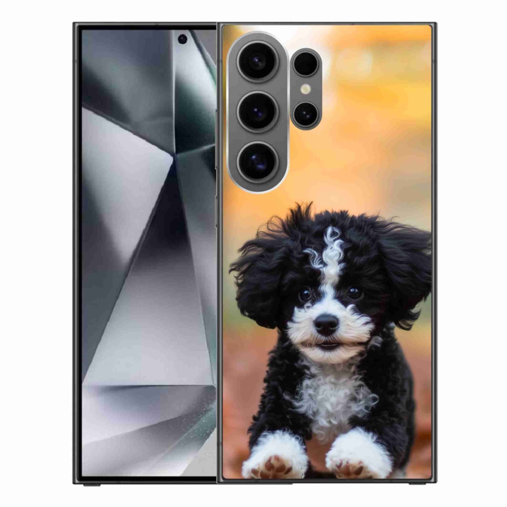 Gélový kryt mmCase na Samsung Galaxy S24 Ultra - roztomilé šteňa 2