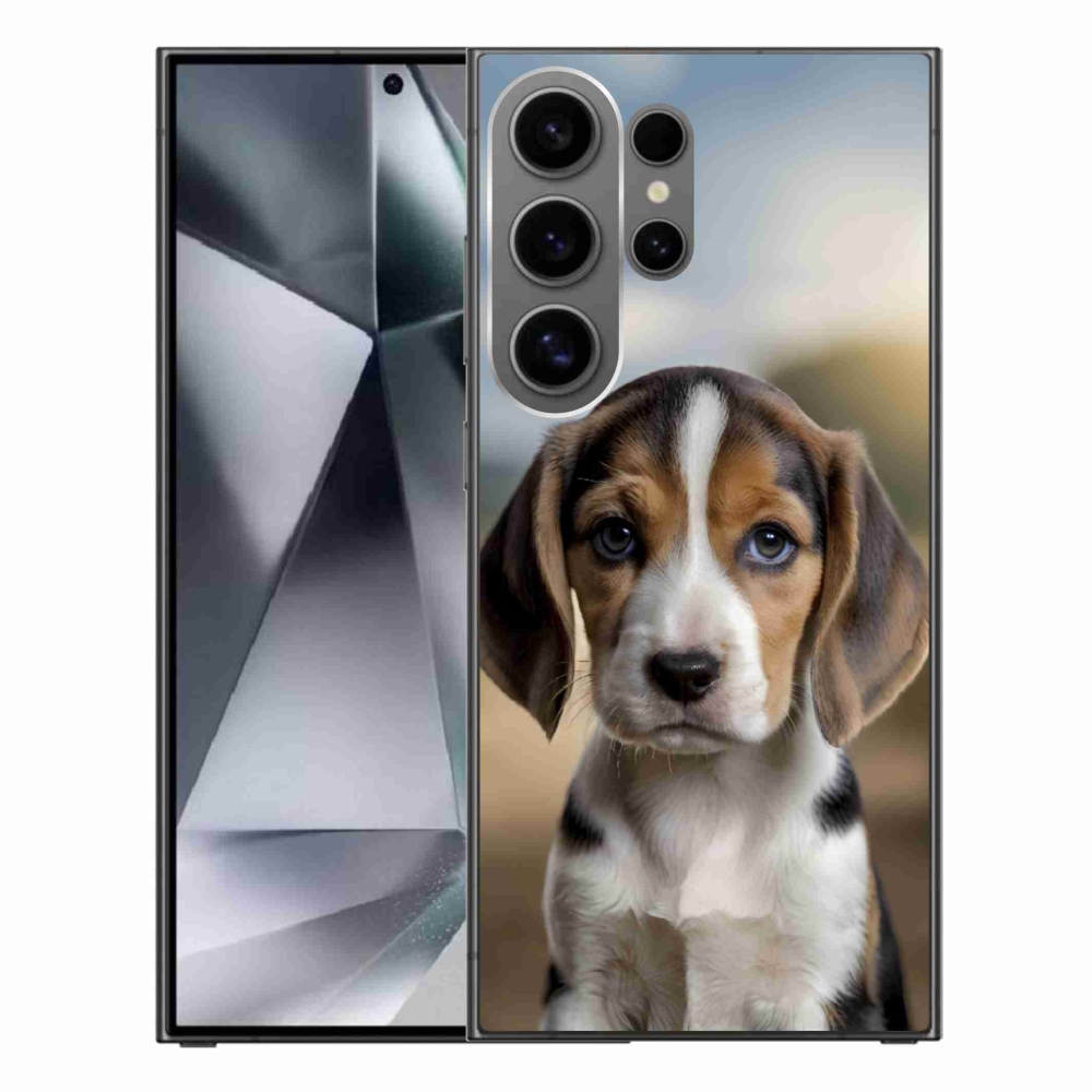Gélový kryt mmCase na Samsung Galaxy S24 Ultra - roztomilý bígl