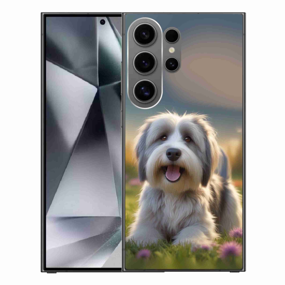 Gélový kryt mmCase na Samsung Galaxy S24 Ultra - roztomilý havanský psík