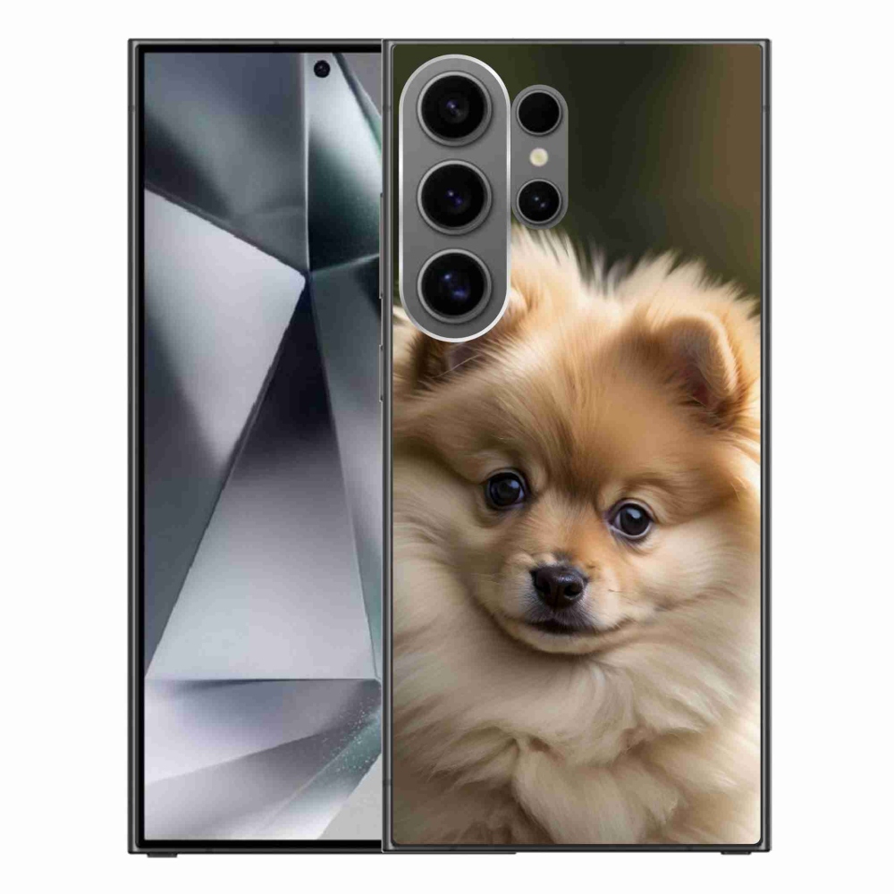 Gélový kryt mmCase na Samsung Galaxy S24 Ultra - roztomilý pomeranian 2