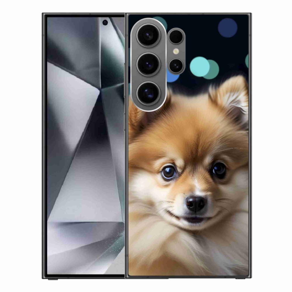 Gélový kryt mmCase na Samsung Galaxy S24 Ultra - roztomilý pomeranian