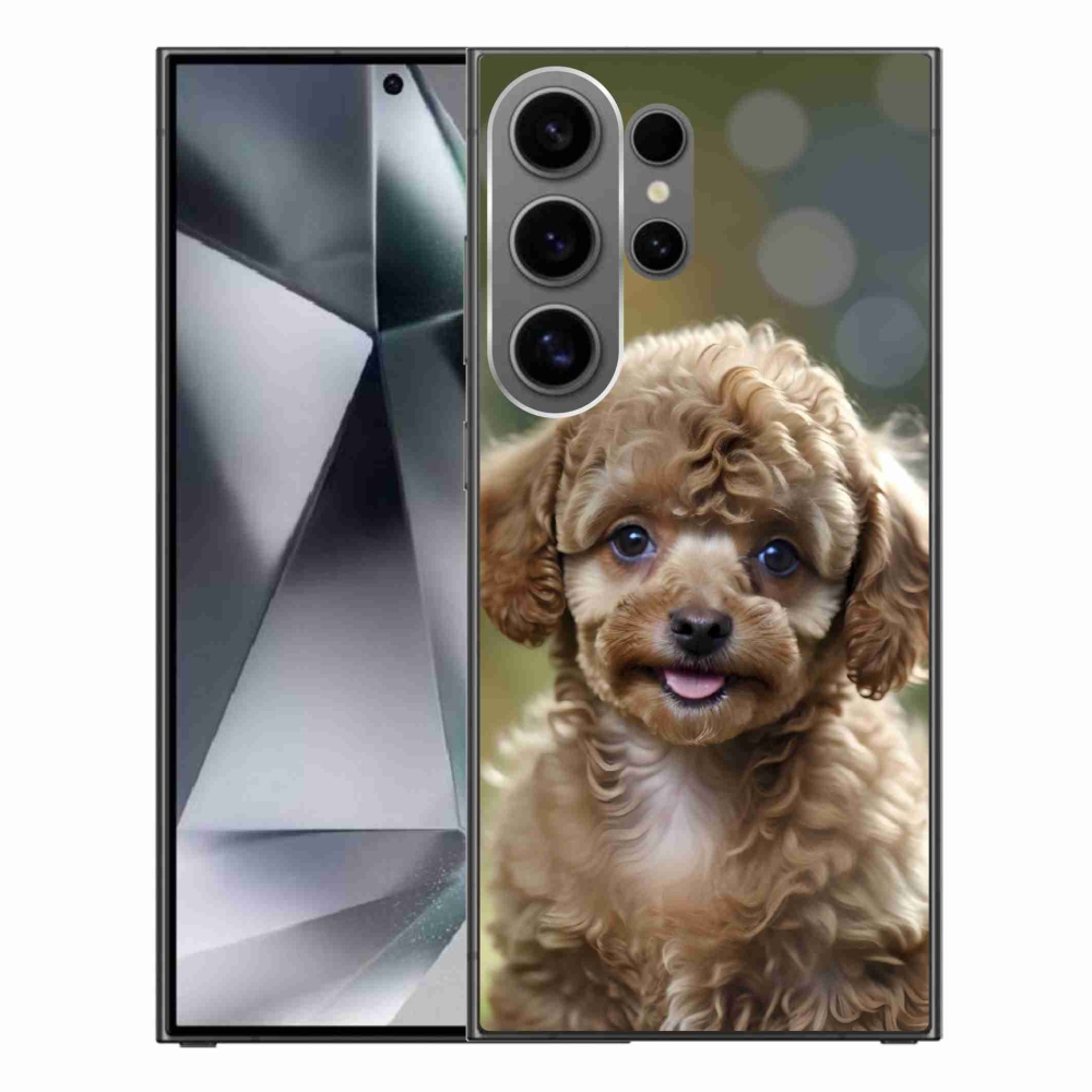Gélový kryt mmCase na Samsung Galaxy S24 Ultra - roztomilý pudel