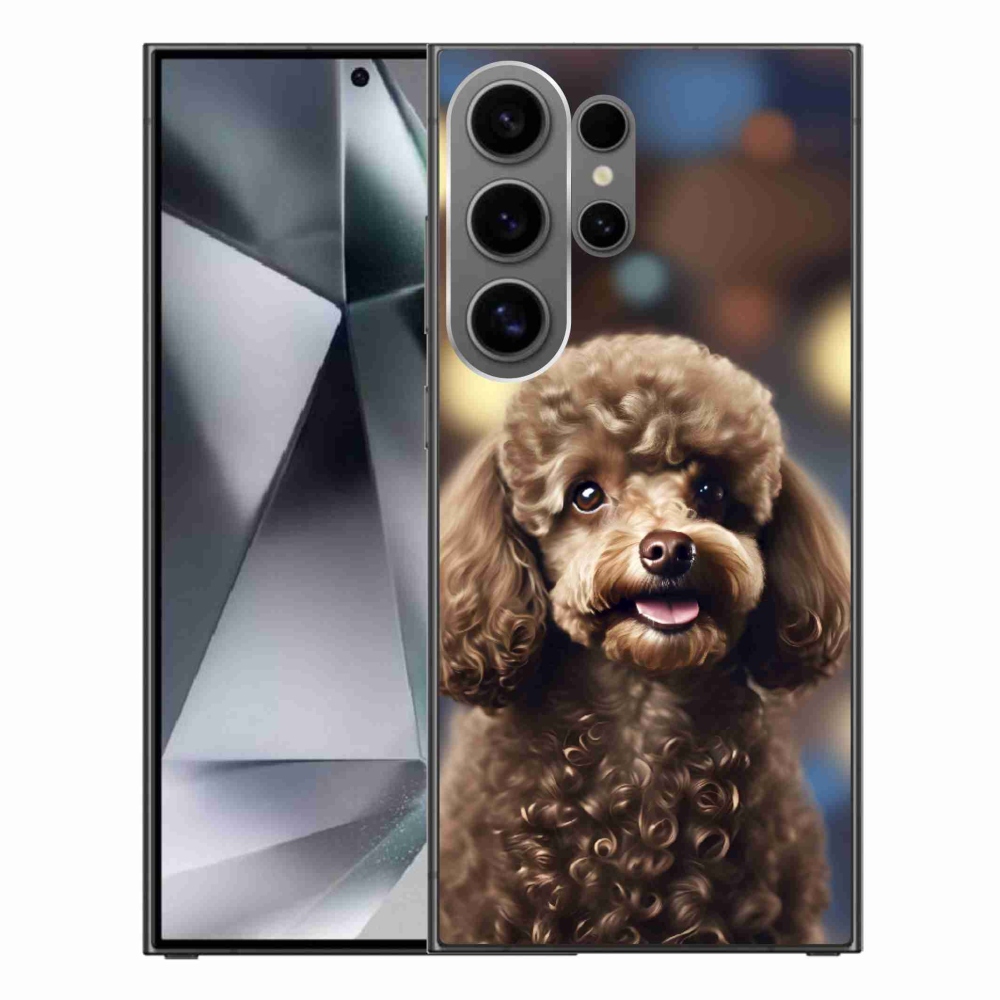 Gélový kryt mmCase na Samsung Galaxy S24 Ultra - roztomilý pudel