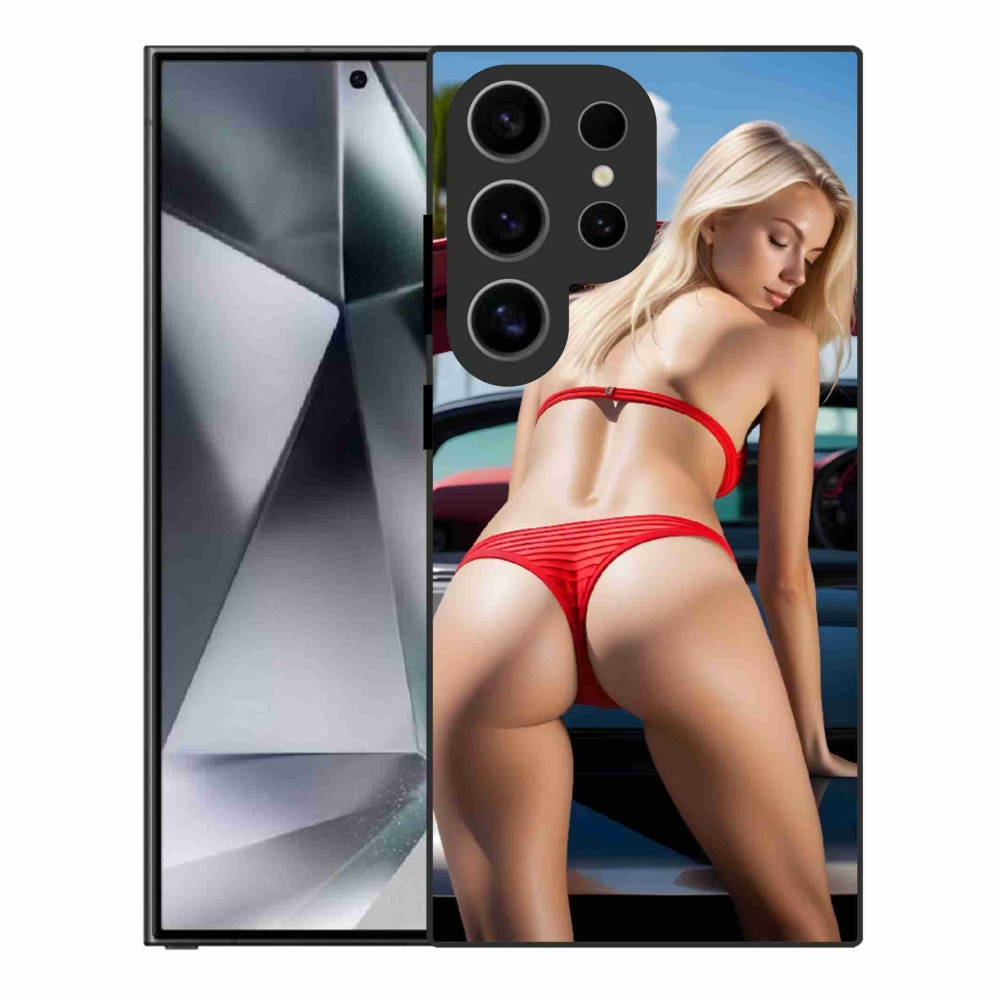 Gélový kryt mmCase Samsung Galaxy S24 Ultra - sexy žena 2