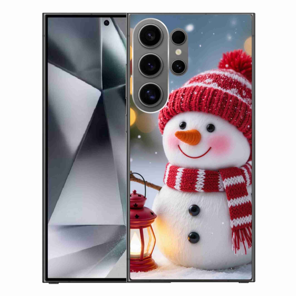 Gélový kryt mmCase na Samsung Galaxy S24 Ultra - snehuliak 2