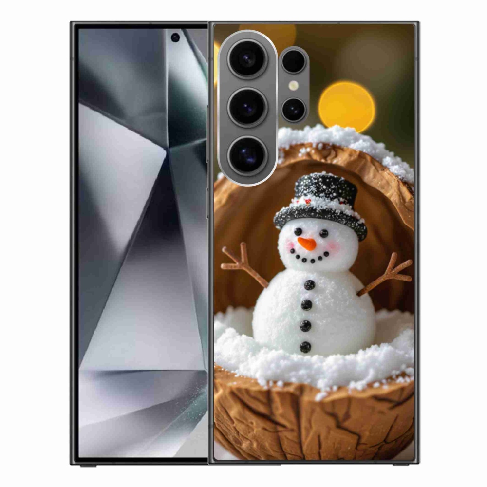 Gélový kryt mmCase na Samsung Galaxy S24 Ultra - snehuliak 4