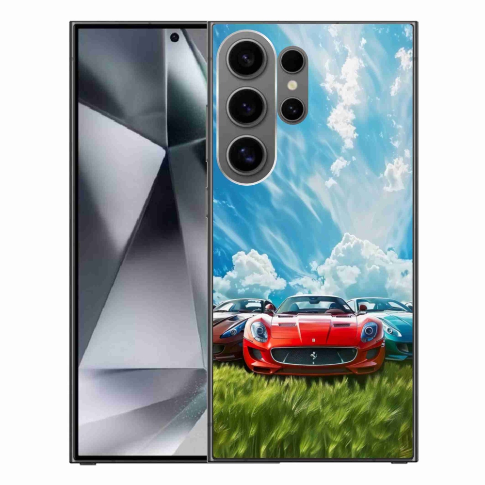 Gélový kryt mmCase na Samsung Galaxy S24 Ultra - športové vozidlá