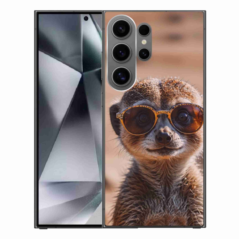 Gélový kryt mmCase na Samsung Galaxy S24 Ultra - štýlová surikata