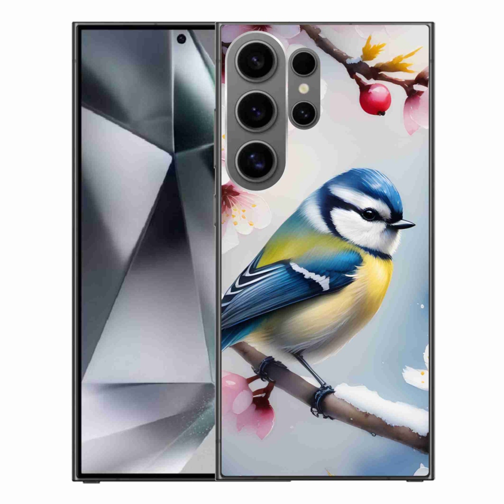 Gélový kryt mmCase na Samsung Galaxy S24 Ultra - sýkorka