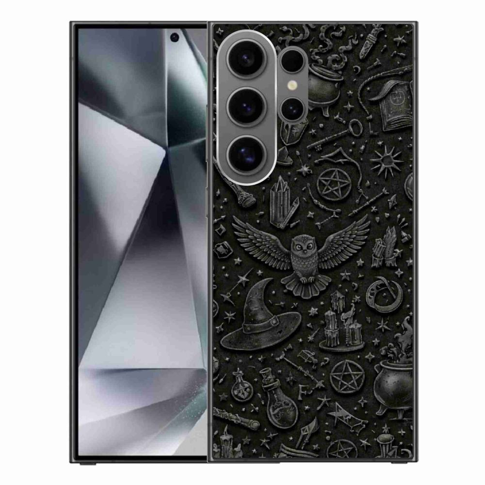 Gélový kryt mmCase na Samsung Galaxy S24 Ultra - tmavý magický svet