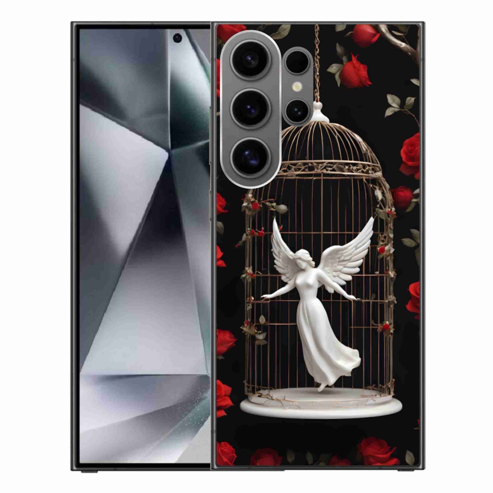 Gélový kryt mmCase na Samsung Galaxy S24 Ultra - uväznený anjel