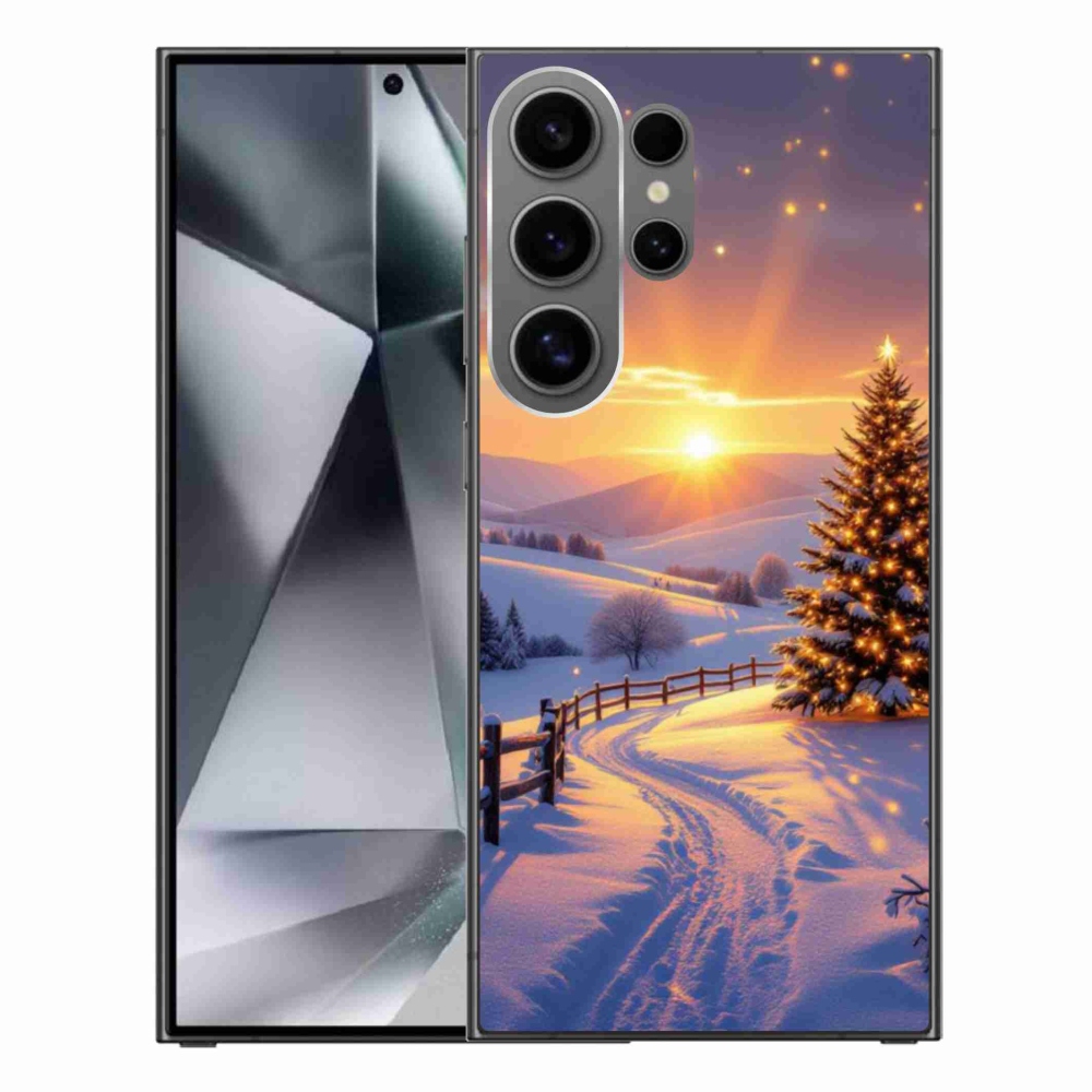 Gélový kryt mmCase na Samsung Galaxy S24 Ultra - zimná krajina